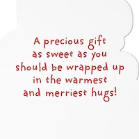 You're a Sweet, Precious Gift Baby's First Christmas Card With Sticker for only USD 4.59 | Hallmark