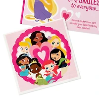 Disney Princess Valentine's Day Card for Granddaughter With Sticker for only USD 4.59 | Hallmark