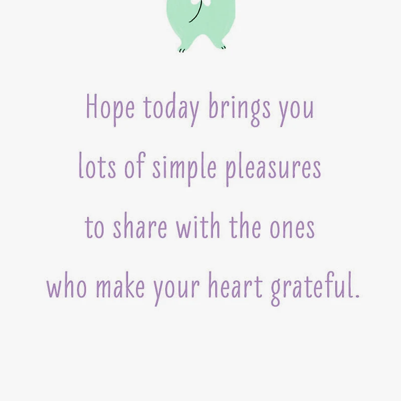 Simple Pleasures, Grateful Heart Easter Card for only USD 2.99 | Hallmark
