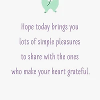Simple Pleasures, Grateful Heart Easter Card for only USD 2.99 | Hallmark