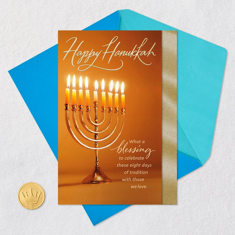 So Thankful for You Hanukkah Card for only USD 3.99 | Hallmark