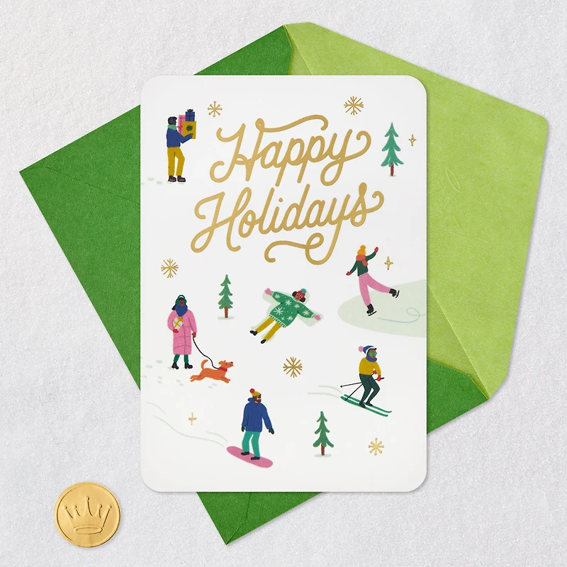 Fun, Festive, Warm and Bright Holiday Card for only USD 4.59 | Hallmark