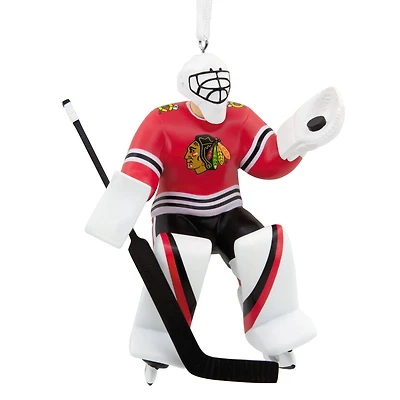 NHL Chicago Blackhawks® Goalie Hallmark Ornament for only USD 14.99 | Hallmark
