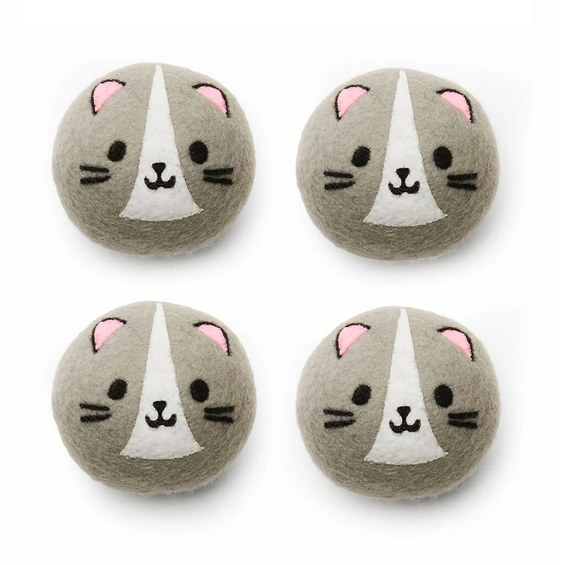 Kikkerland Cat Dryer Buddies Laundry Balls, Set of 4 for only USD 19.99 | Hallmark