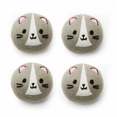 Kikkerland Cat Dryer Buddies Laundry Balls, Set of 4 for only USD 19.99 | Hallmark