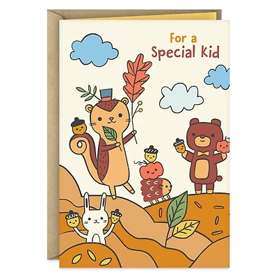 It's the Season for Feeling Loved Thanksgiving Card for Kids for only USD 0.99 | Hallmark
