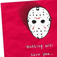 Friday the 13th Nothing Will Save You Funny Birthday Card for only USD 4.49 | Hallmark