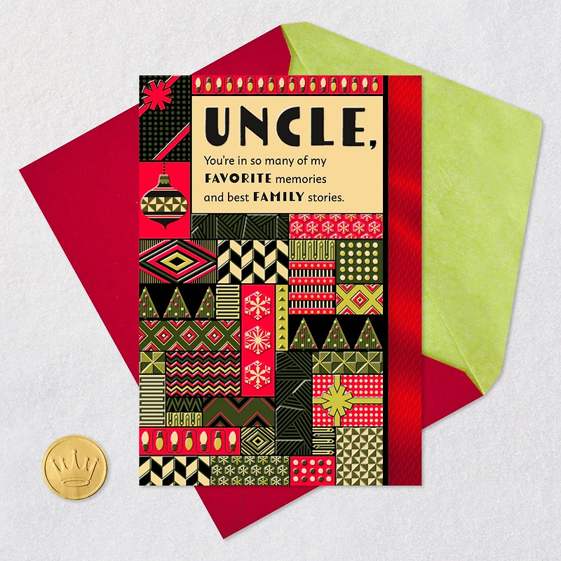 Someone I Can Turn To Christmas Card for Uncle for only USD 3.59 | Hallmark