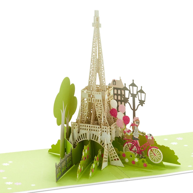 Bonjour Eiffel Tower 3D Pop-Up Hello Card for only USD 12.99 | Hallmark