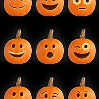 Rows of Jack-o'-Lanterns Halloween Cards, Pack of 6 for only USD 6.99 | Hallmark