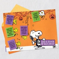 Peanuts® Snoopy and Woodstock Love and Jokes Funny Pop-Up Halloween Card for only USD 6.99 | Hallmark