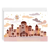 Love and Miracles Nativity Religious Custom Christmas Card for only USD 4.99 | Hallmark