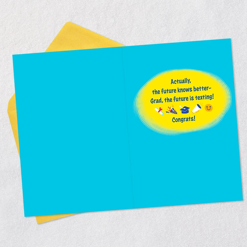 The Future Is Texting Graduation Card for only USD 2.50 | Hallmark