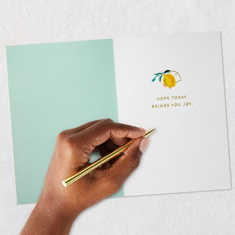 Joyful Lemons Birthday Card for only USD 7.59 | Hallmark