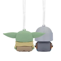 Better Together Star Wars: The Mandalorian™ and Grogu™ Magnetic Hallmark Ornaments, Set of 2 for only USD 14.99 | Hallmark