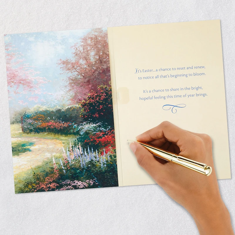 Thomas Kinkade Reset and Renew Musical Easter Card for only USD 7.99 | Hallmark