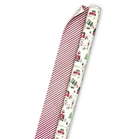 Holiday Toile/Red and White Stripes Reversible Wrapping Paper Roll, 30 sq. ft. for only USD 4.99 | Hallmark
