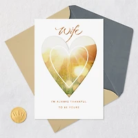 Always Thankful to Be Yours Thanksgiving Card for Wife for only USD 3.99 | Hallmark