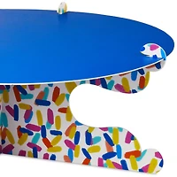 Bold Blue and Confetti Cake Stand for only USD 9.99 | Hallmark