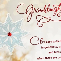 Your Good Heart Shines Christmas Card for Granddaughter for only USD 5.59 | Hallmark
