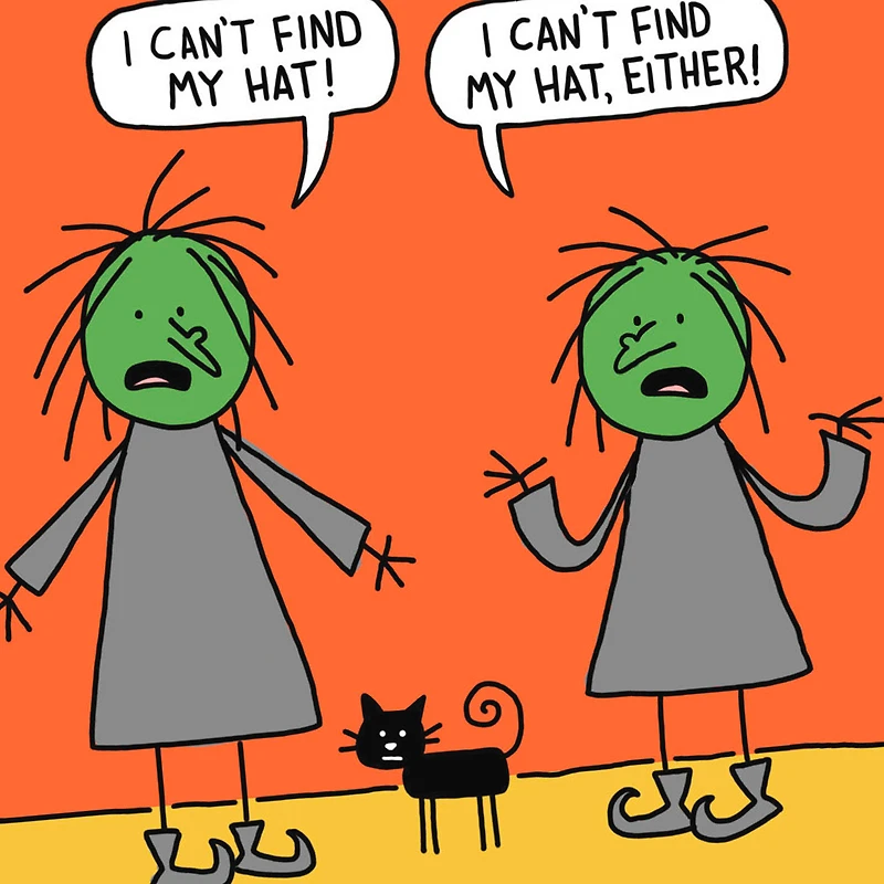 Pointy Witch Hats Funny Halloween Card for only USD 3.49 | Hallmark