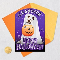Dog in Ghost Costume Halloween Card for Grandson for only USD 2.99 | Hallmark
