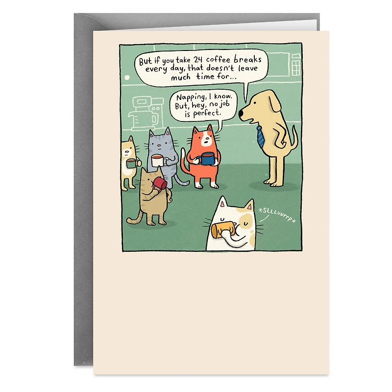 Dog and Cats Office Workers Funny Boss's Day Card From All for only USD 3.69 | Hallmark