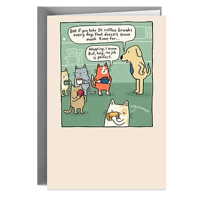 Dog and Cats Office Workers Funny Boss's Day Card From All for only USD 3.69 | Hallmark
