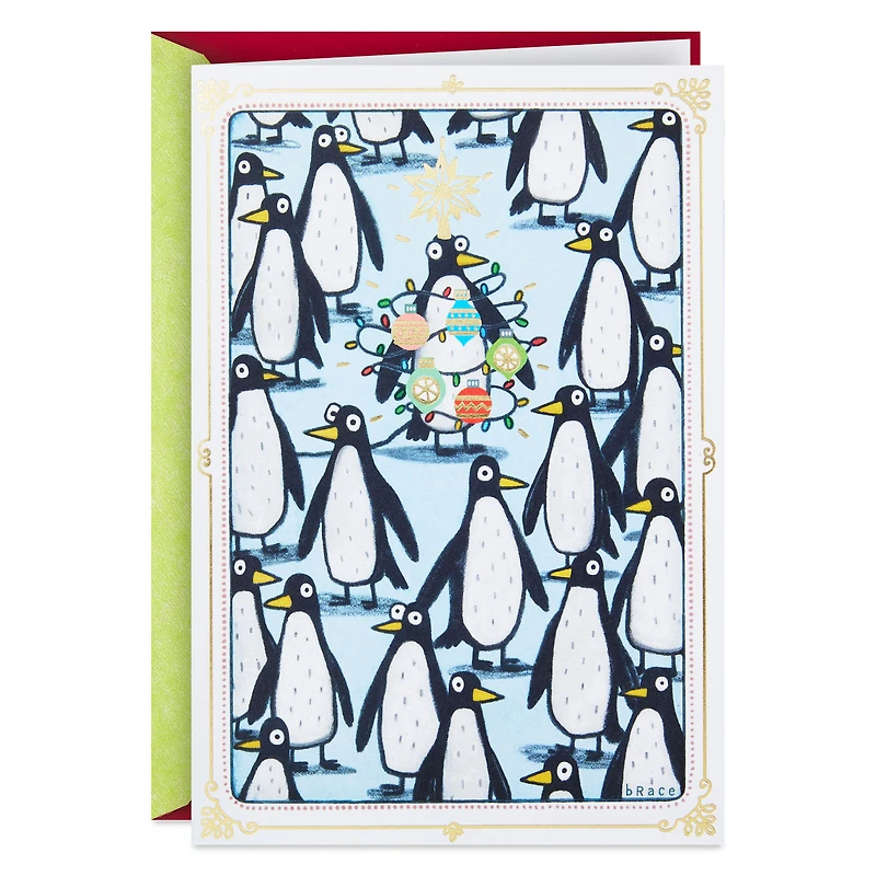 One-of-a-Kind Penguin Funny Christmas Card for only USD 4.49 | Hallmark