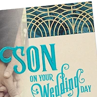 The Beginning of a Beautiful Future Wedding Card for Son for only USD 4.59 | Hallmark