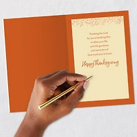 Asking the Lord to Bless You Religious Thanksgiving Card for only USD 3.99 | Hallmark