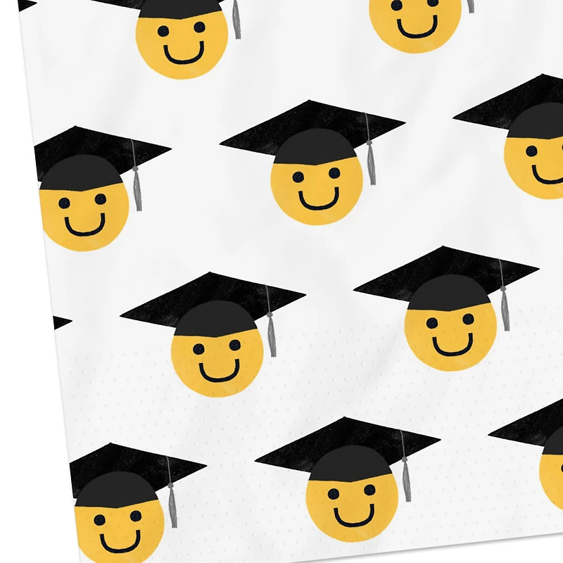 Smiley Faces in Grad Caps Graduation Cocktail Napkins, Pack of 20 for only USD 4.49 | Hallmark
