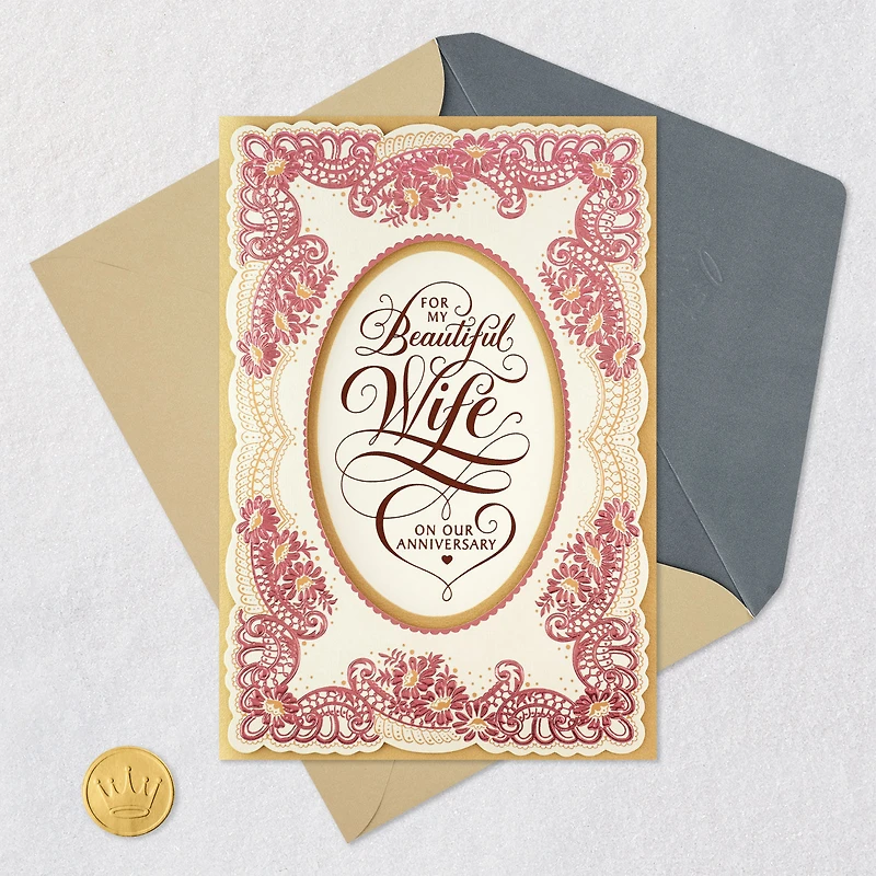 You're the Woman of My Dreams Anniversary Card for Wife for only USD 9.99 | Hallmark