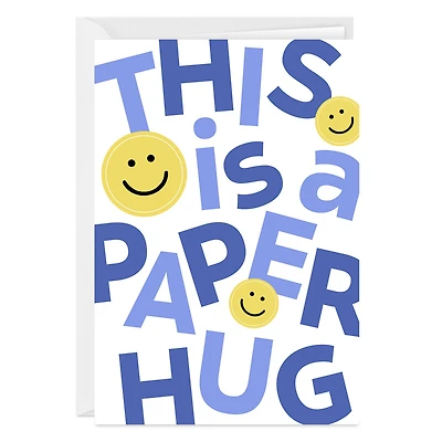 Personalized This Is a Paper Hug Card for only USD 4.99 | Hallmark