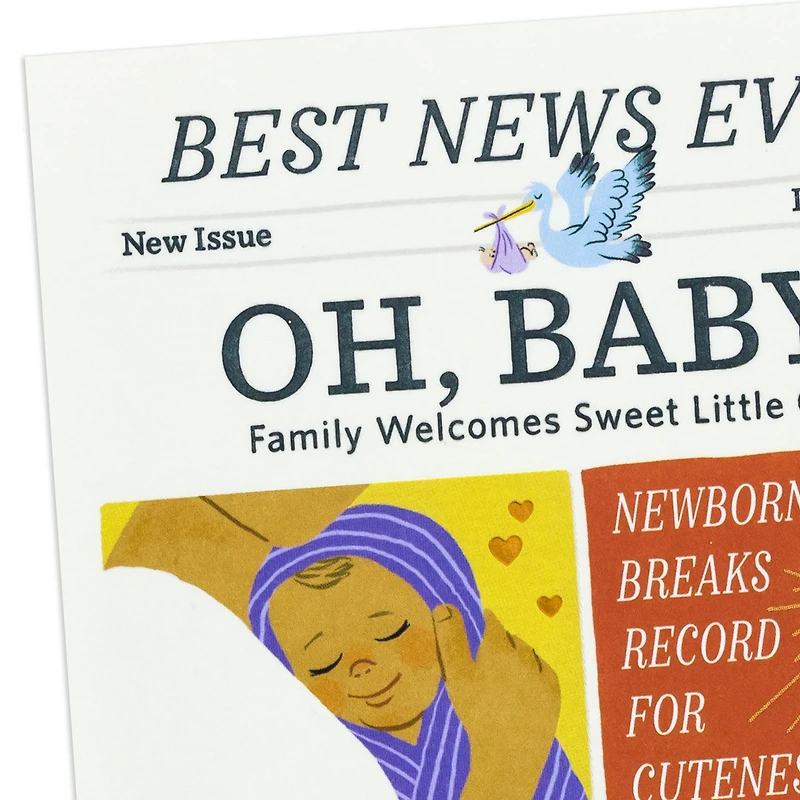 Celebrating Your Awww-mazing News New Baby Card for only USD 5.99 | Hallmark