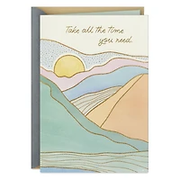 Take Your Time Sympathy Card for only USD 6.59 | Hallmark
