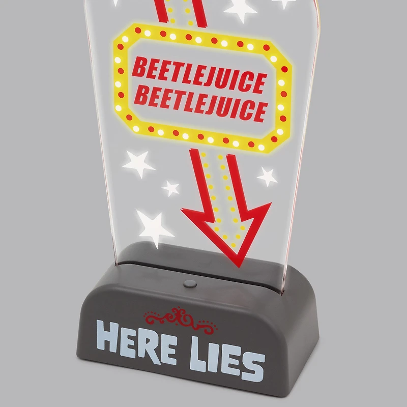 Beetlejuice™ Light-Up Tabletop Sign, 10.5" for only USD 49.99 | Hallmark