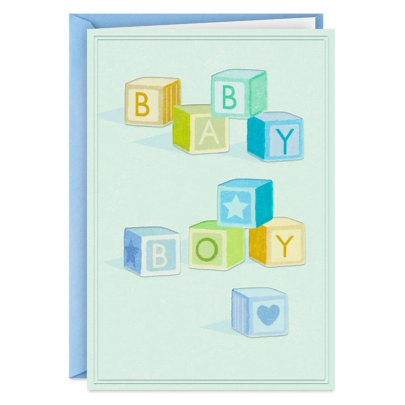 He'll Make This World a Great Place New Baby Boy Card for only USD 2.50 | Hallmark