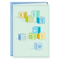 He'll Make This World a Great Place New Baby Boy Card for only USD 2.50 | Hallmark
