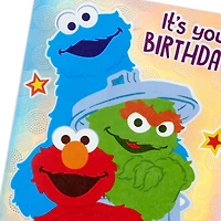Sesame Street® Extra Happy Pop-Up Birthday Card for Kids for only USD 4.59 | Hallmark