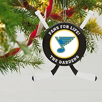 NHL St. Louis Blues® Hockey Personalized Ornament, Custom Text for only USD 24.99 | Hallmark