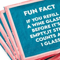 Drinks on Me Refill Wine Funny Party Napkins, Pack of 20 for only USD 5.99 | Hallmark
