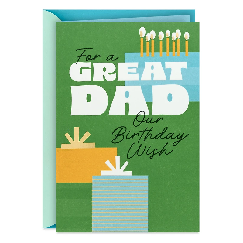 Love and Appreciation Birthday Card for Dad from All for only USD 5.59 | Hallmark