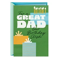 Love and Appreciation Birthday Card for Dad from All for only USD 5.59 | Hallmark