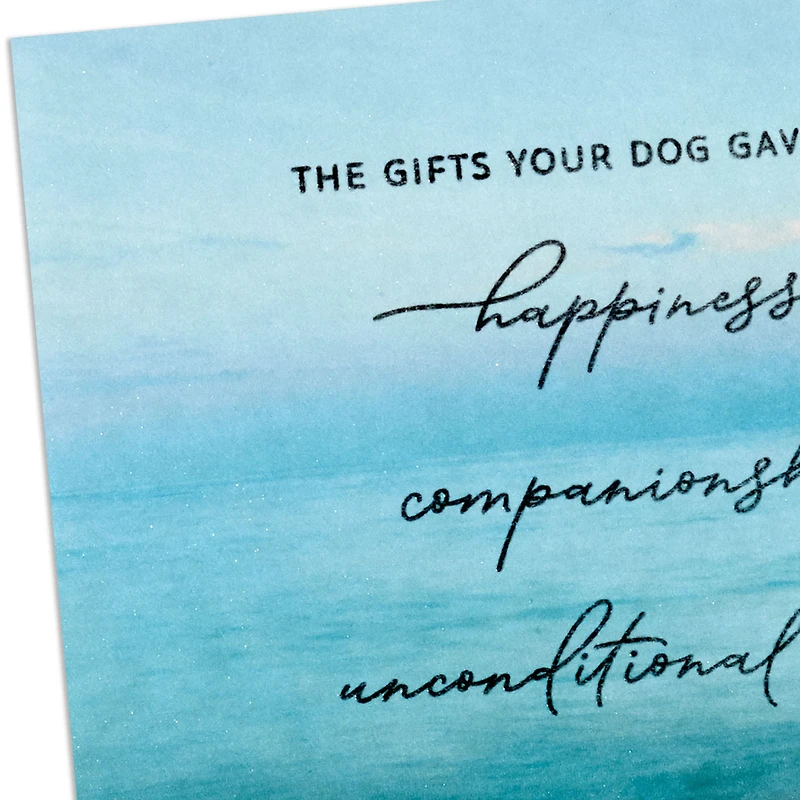 A Faithful Friend to Treasure Sympathy Card for Loss of Dog for only USD 5.59 | Hallmark