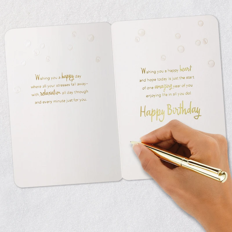 Relaxation All Day Through Birthday Card for Daughter-in-Law for only USD 5.99 | Hallmark