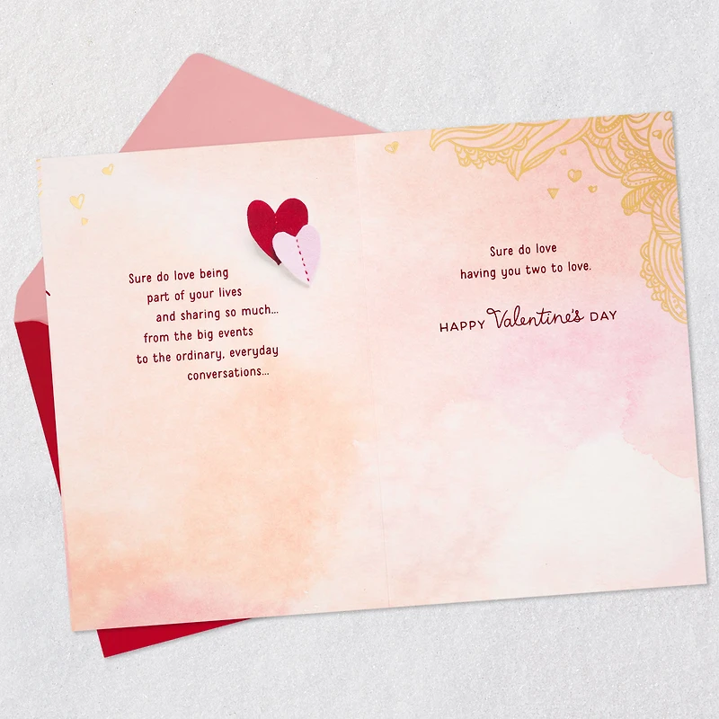 For a Wonderful Daughter and Her Husband Valentine's Day Card for only USD 5.59 | Hallmark