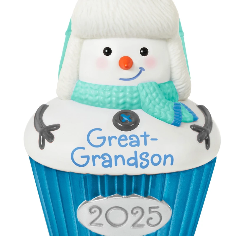 Great-Grandson Cupcake 2025 Ornament for only USD 18.99 | Hallmark