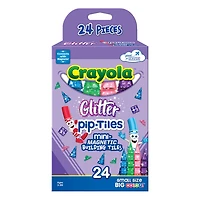 Crayola Magnetic Glitter Mini Pip-Tiles Set, 24 pieces for only USD 29.99 | Hallmark