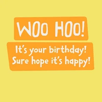 Woo Hoo Knock Knock Joke Funny Birthday Card for only USD 2.50 | Hallmark